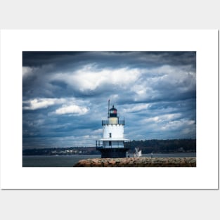 Spring Point Ledge Light Portland Maine Posters and Art